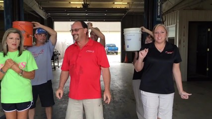 Als ice bucket challenge Cockrell's Body Shop of Mobile