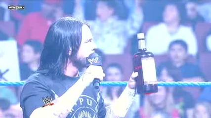 Wwe Smackdown 20.11.09 Cm Punk’s Straightedge Intervention 
