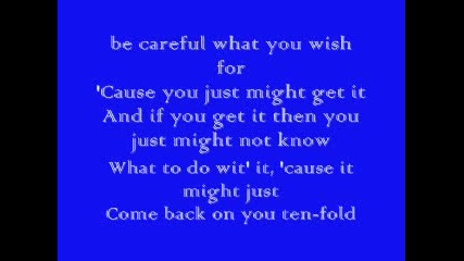 Eminem - Be Careful What You Wish For (lyrics) 