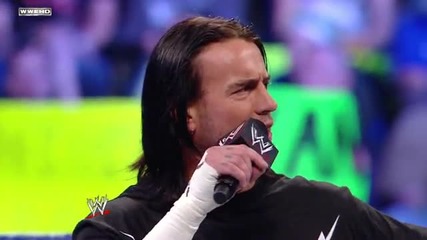 Cm Punk addresses the Wwe Universe