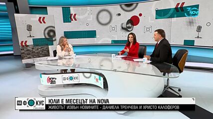 Животът извън новините: Даниела Тренчева и Христо Калоферов за отговорността да си журналист