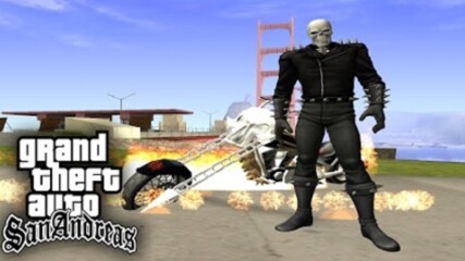 GTA San Andreas - Ghost Rider Mod
