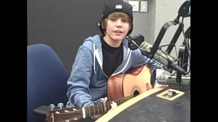 Justin Bieber One Time acoustic