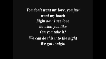 Blue - We've Got Tonight Lyrics