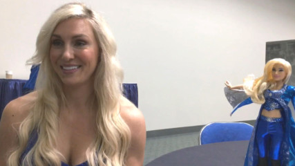 Charlotte and Sasha Banks describe how it feels to have their own Mattel fashion dolls