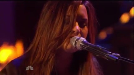 Demi Lovato Scyscraper live