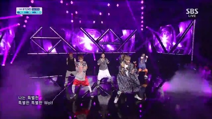 Exo - Wolf @ S B S Inkigayo [ 09.06. 2013 ] H D
