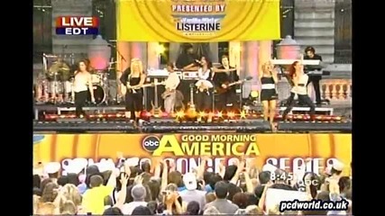 pussycat dolls - dont cha (good morning america 30 - 06 - 06)