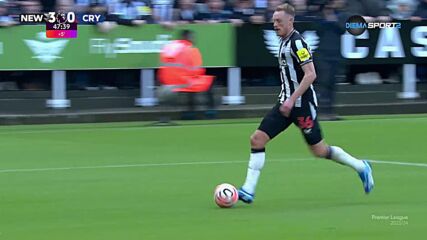 Newcastle United with a Goal vs. Crystal Palace