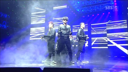 Tvxq - Humanoids (121223 Sbs Inkigayo)