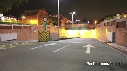 Aventador Shooting Flames! - Loud acceleration!