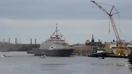 Пускане на кораб във вода 