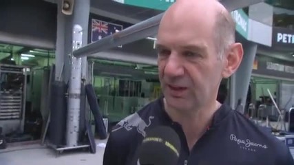 F1 2011 Malaysia - Adrian Newey Talks Kers