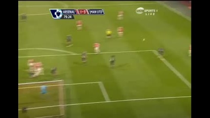 31.01.2010 Arsenal 1 - 3 Manchester United 