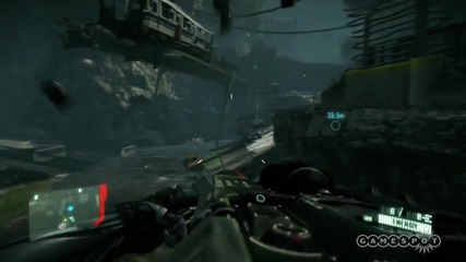 Crysis 2 - C4 Stalking and Swarms of Missiles Gameplay Movie 