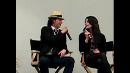 Jackson and Ashley at Twi-tour 09