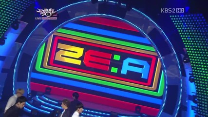(hd) Ze:a - Aftermath ~ Music Bank (17.08.2012)