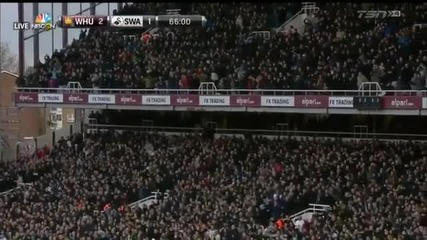 Уест Хям 3:1 Суонзи 07.12.2014