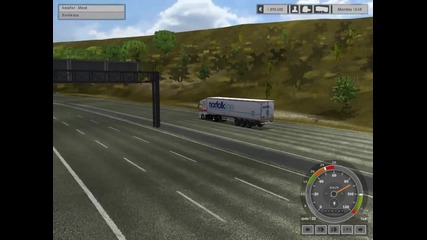 Симулатор на евро камион Daf 85 Cf 4x2
