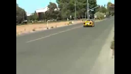 Lamborghini Murcielago Burnout.