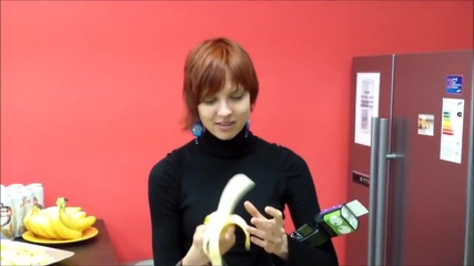 Саша Палеева и банан @ Happyfarm