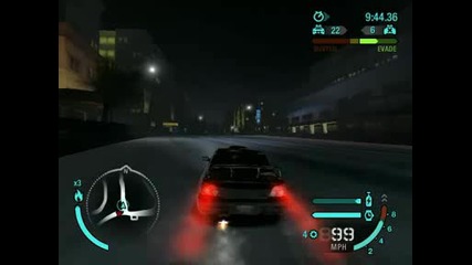 Nfs Carbon: Nightborn flee from police :d