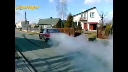 Opel Omega Звepски Burnout