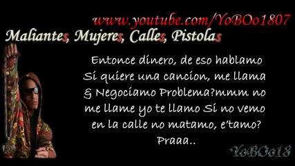 Arcangel - Maliantes, Mujeres, Calles, Pistolas ( Letras )