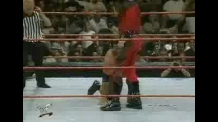 The Rock vs Kane 