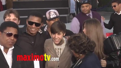 Justin Bieber Meets Paris Jackson