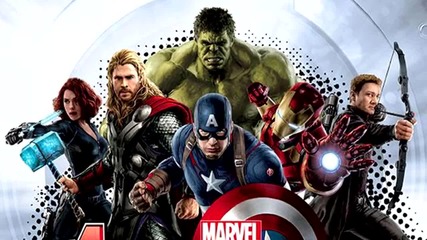 Див плакат с героите от филма Отмъстителите: Ерата на Ултрон (2015)