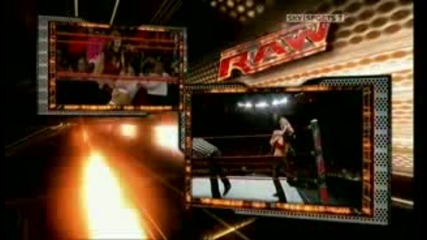 Candice Michelle and Kelly Kelly vs Jillian and Katie Lea [raw - 20.10.08]