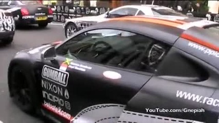 Gumball 3000 Rally 2010 - Early in the morning - Pall Mall, London 