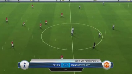 Fifa 14(man Utd) Първа дузпа