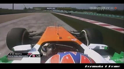 F1 Гран при на Унгария 2012 - избрани моменти [hd]