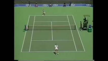 Steffi Graf vs Maryjoe Fernandez 1990 Australian Open part 4