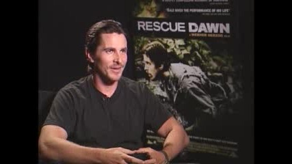 Rescue Dawn - Interview #1 Christian Bale