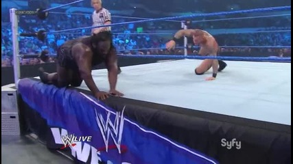 Wwe Super Smackdown Live 10.04.12 Кейн Напада Боб Ортън Бащата на (ренди Ортън)