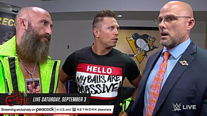 The Miz scared after learning Dexter Lumis was released from jail: Raw, Aug. 29, 2022