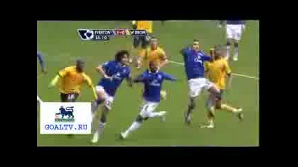 28.2.09 Everton 2:0 West Bromwich - Tim Cahill