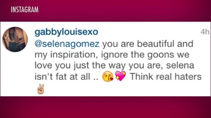 Selena Gomez Shames Her Body Shamers on Instagram