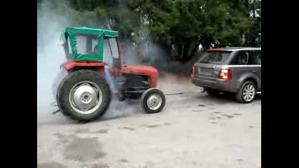 Tractor Burnout - Massey Vs Range