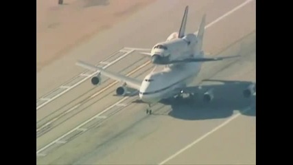 Boeing 747(sca) with the Space Shuttle