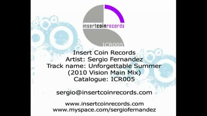Sergio Fernandez Unforgettable Summer (2010 Vision Main Mix)
