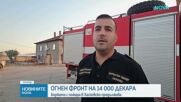 Пожарът в Хасковско вече е локализиран