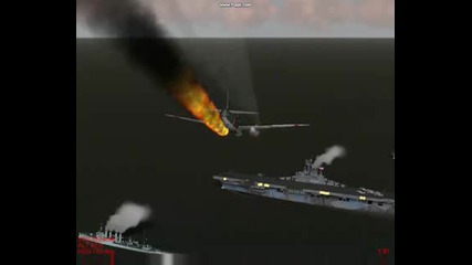 Japan Fighters vs American Carrier ! Hq