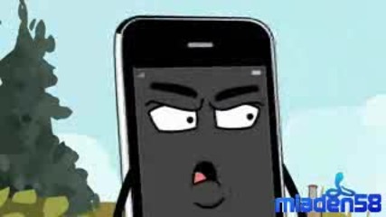 iphone and Blackberry анимация