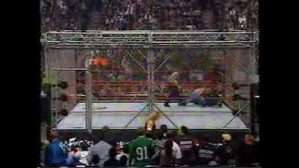 Hardy Boyz vs Edge y Cristian - Unforgiven 2000 Steel Cage Match