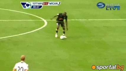 28.08.10 Тотнъм - Уигън 0:1 ( hd ) 