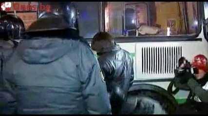 Руски спецчасти развалиха меле на ултраси 